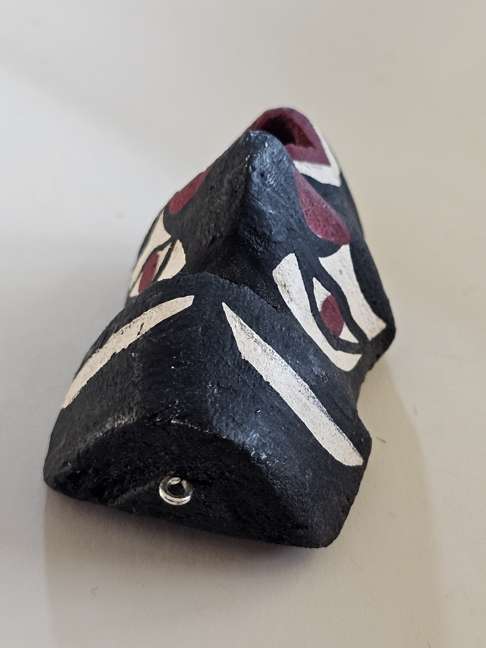 First Nations Carved Mini Mask - Picture 3 of 6